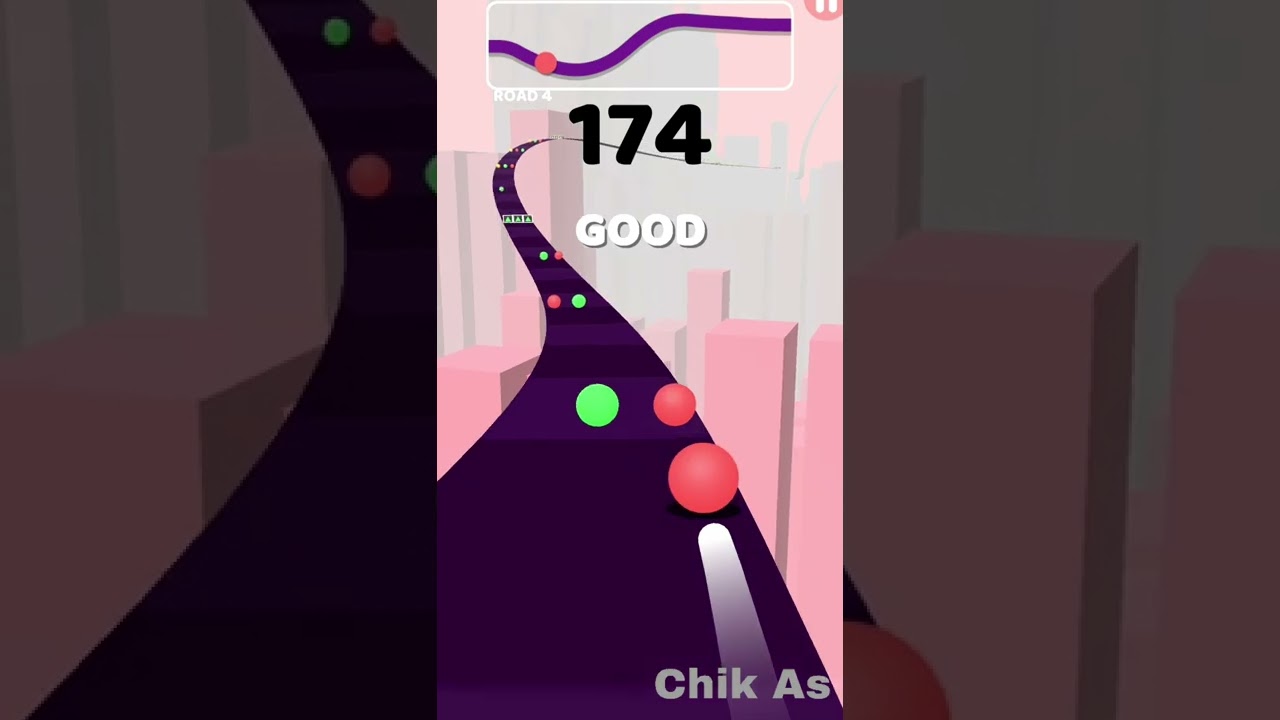 Color Road 🧜&zwj;♀️👸 All Levels Gameplay Trailer Android,ios New Game Level 40