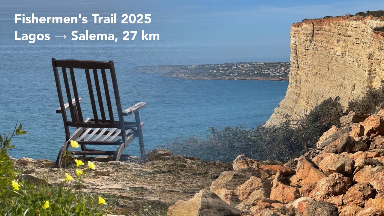My Fishermen's Trail Journey: Day 1 (Lagos to Salema, 27 km), February 26, 2025