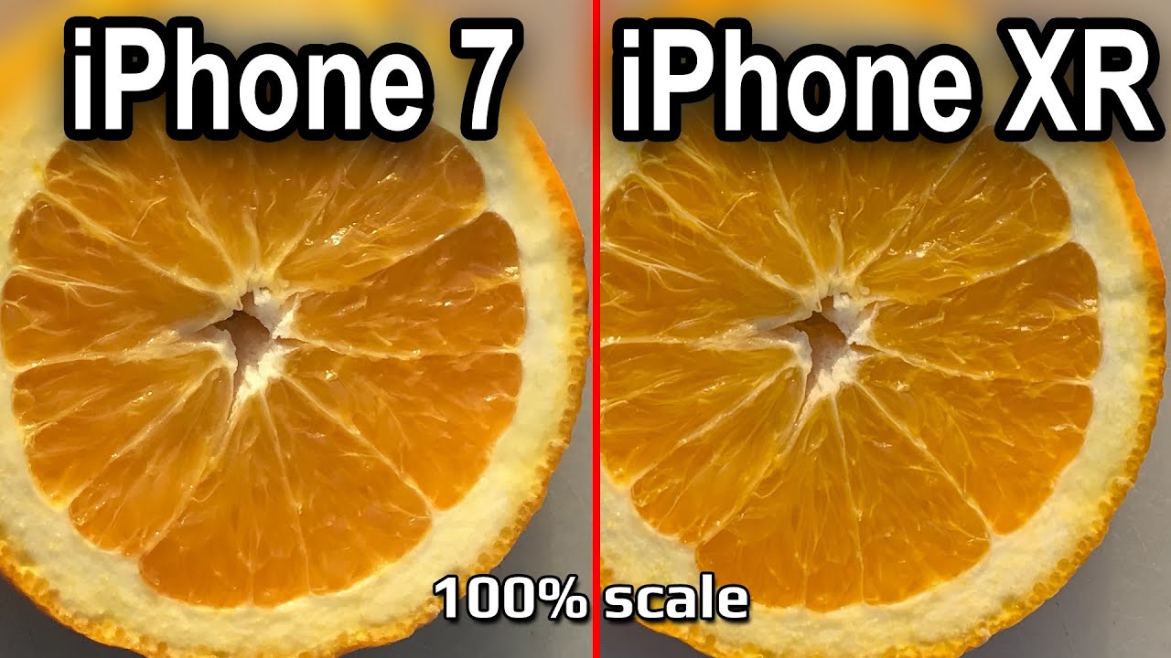iPhone XR vs iPhone 7 Low Light & Daylight Main Camera Comparison