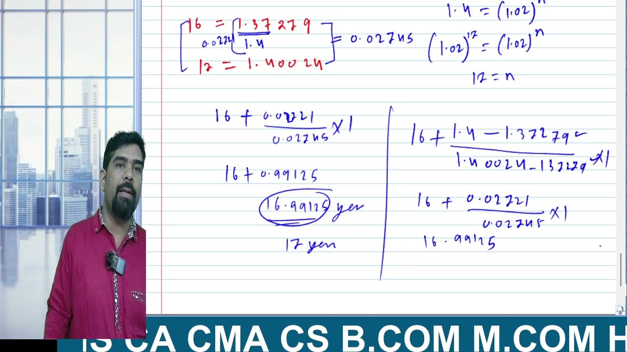 Compound Interest 2nd class