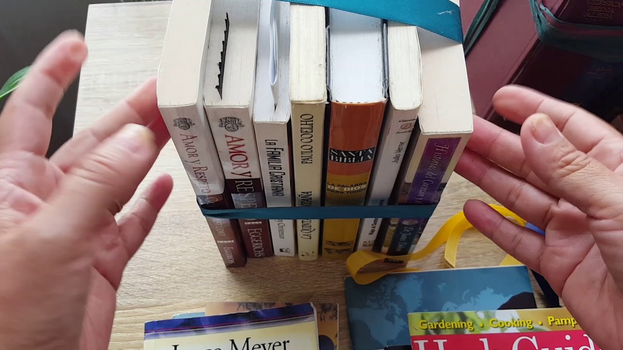 LIBROS  como organizar y guardar