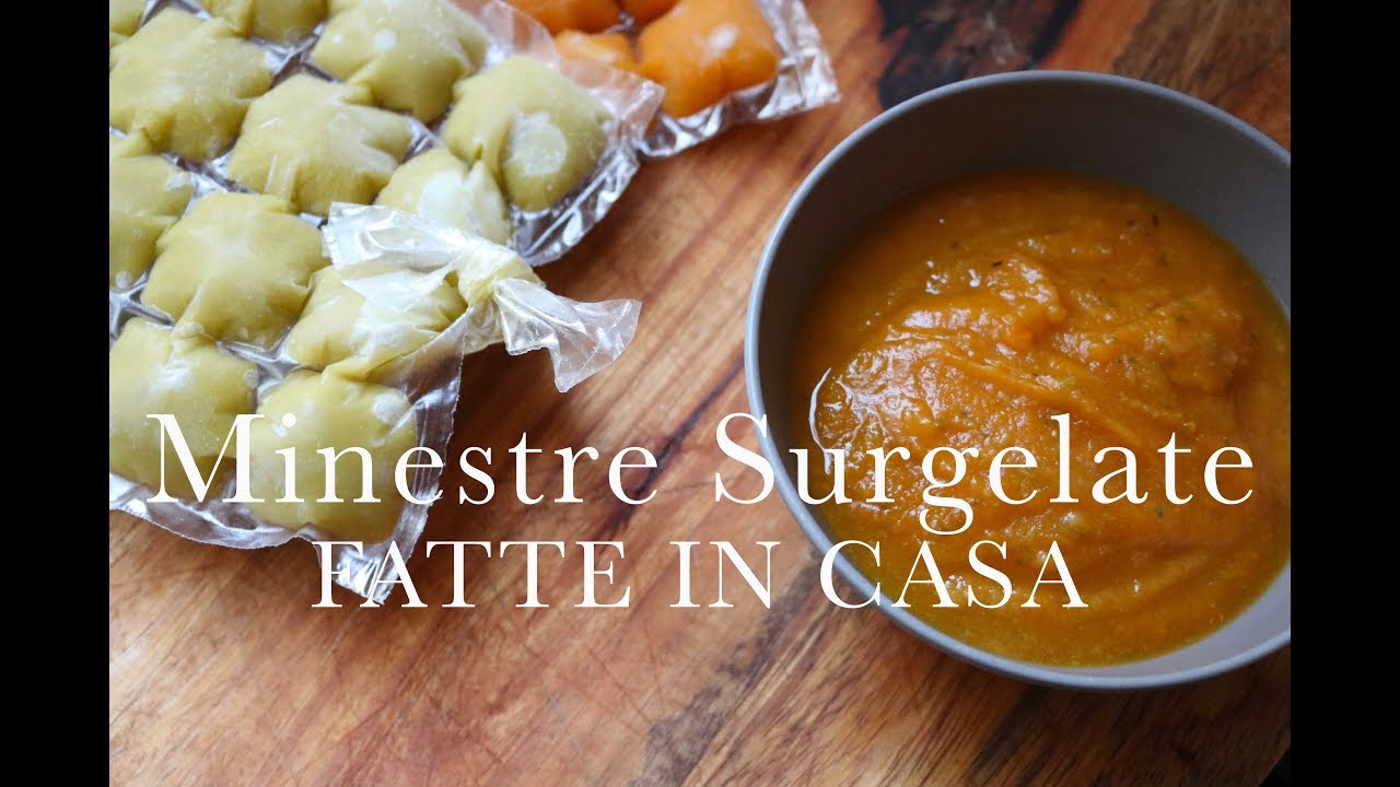 Minestra surgelata | fatta in casa | CasaSuerStar