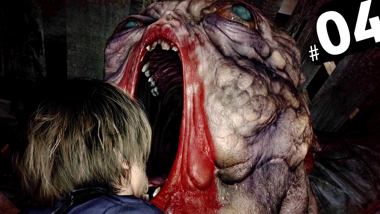 Resident Evil 9 Requiem Albtraum 4K Gameplay Deutsch - Leon wird gefressen