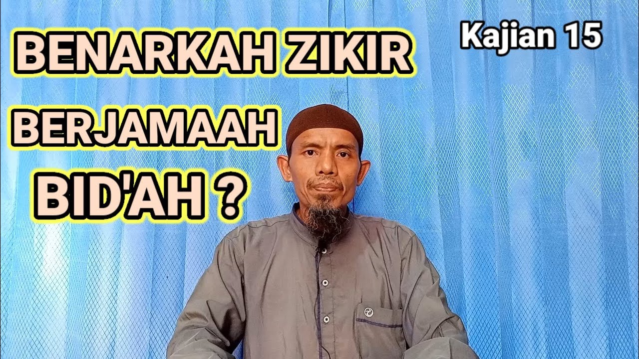 Benarkah zikir berjamaah Bid'ah ? Muhsin abu Ibrahim.