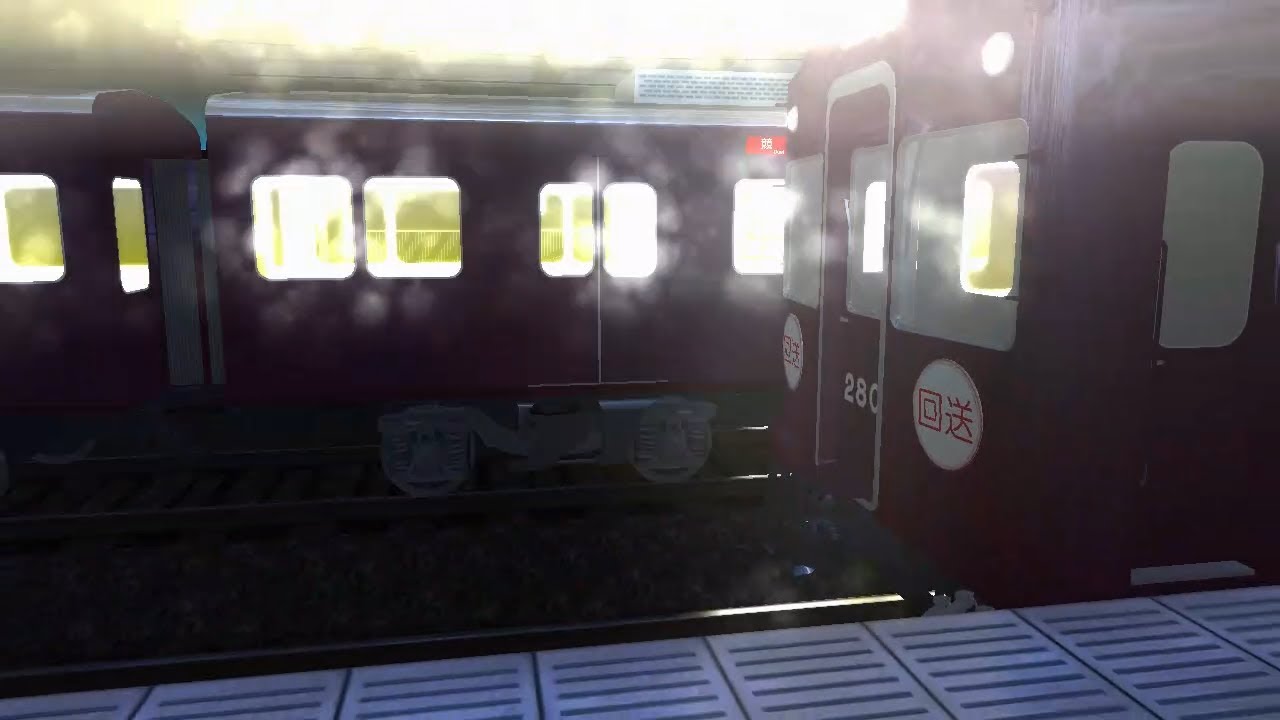 電車でD ShiningStageでCS13話を再現してみた