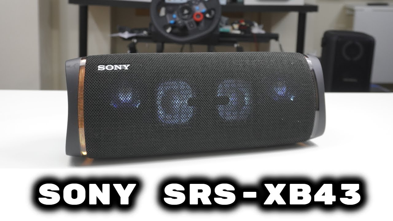 Sony SRS-XB43 | REVIEW + SOUNDTEST | Extra Bass Live Sound  Bluetooth Speaker with 24h Battery