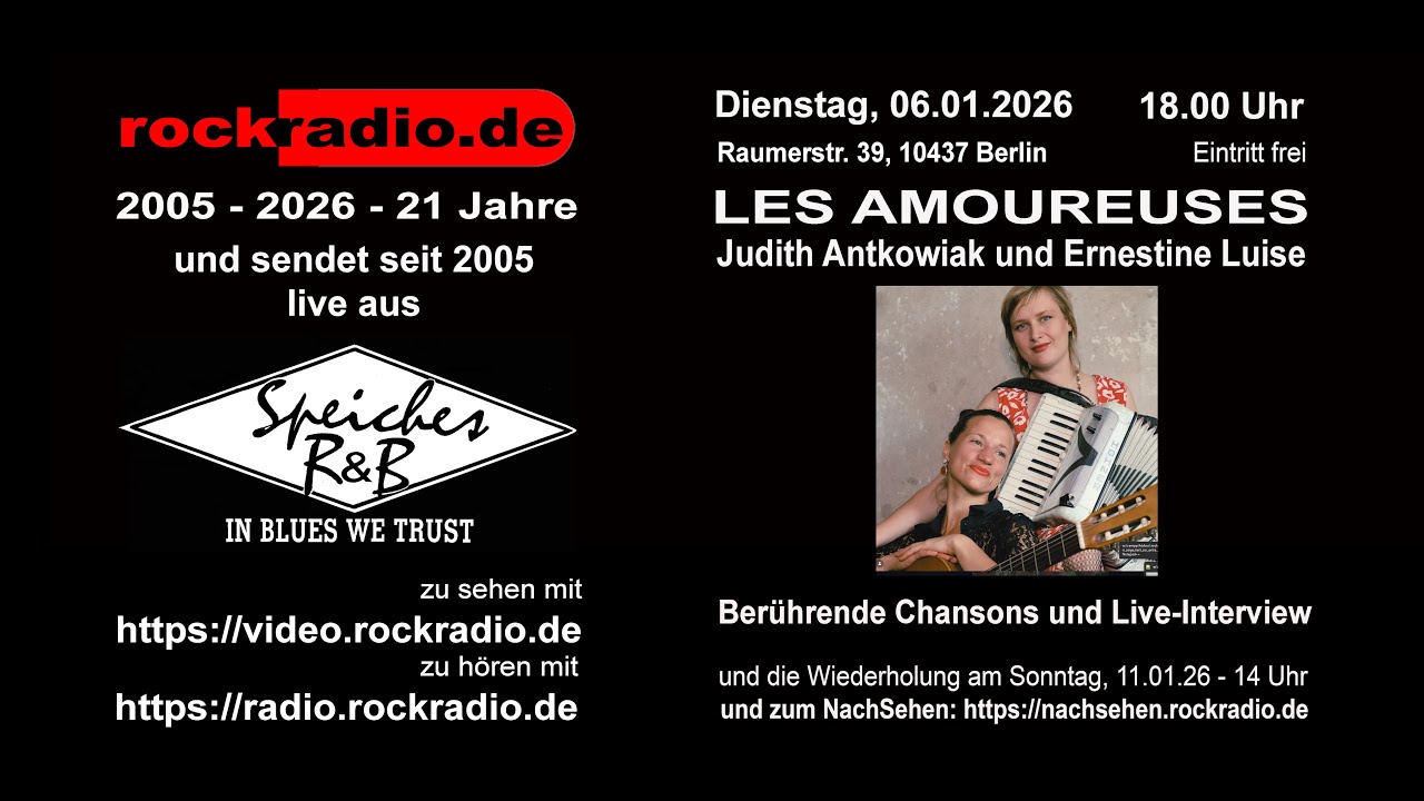 Les Amoureuses -  Judith Antkowiak und Ernestine Luise