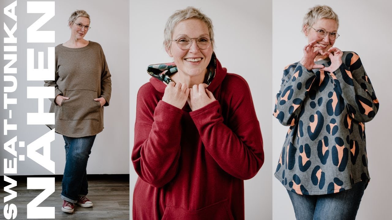 Hoodie-Tunika nähen: Hoodika MIEKE