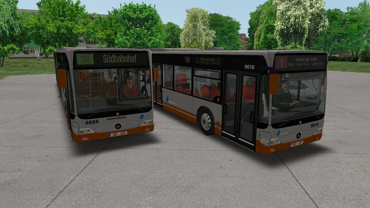 [DEPASSE] OMSI 2 - Présentation Mercedes Citaro G Facelift STIB Edition