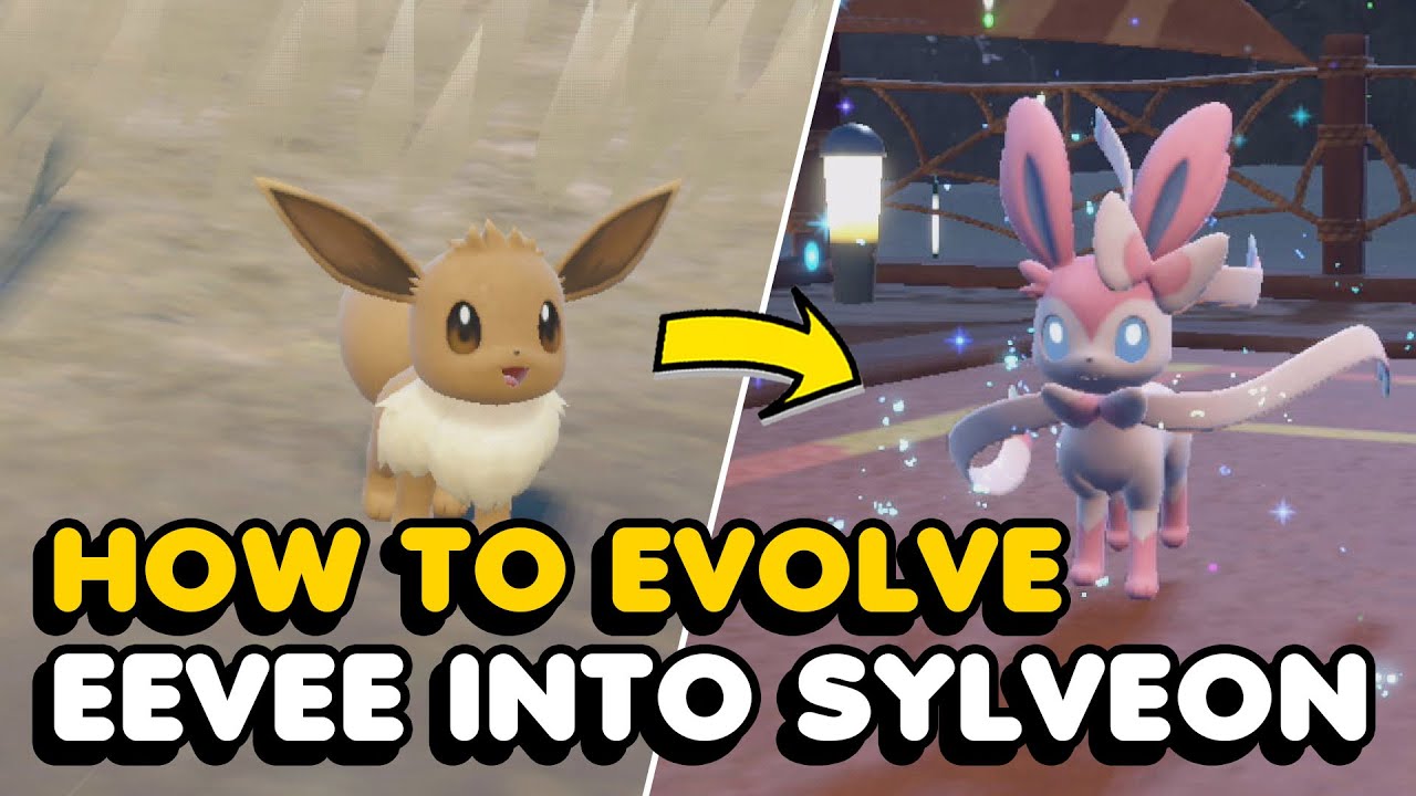 Как эволюционировать Иви в Сильвеона в Pokemon Scarlet и Violet