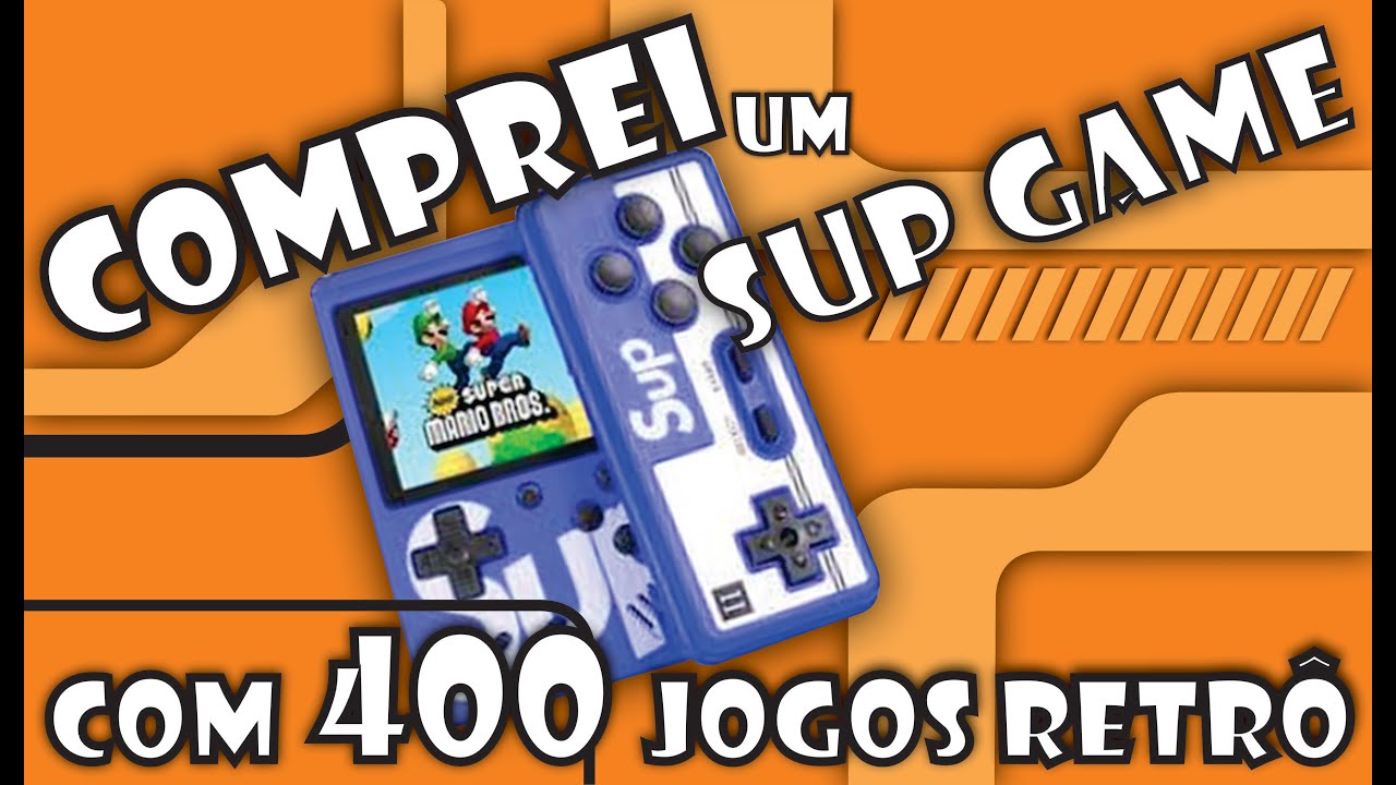 Mini Game SUP Com 500 JOGOS?, Será Que e Vale a Pena? #Mini #Game #Sup #Unboxing