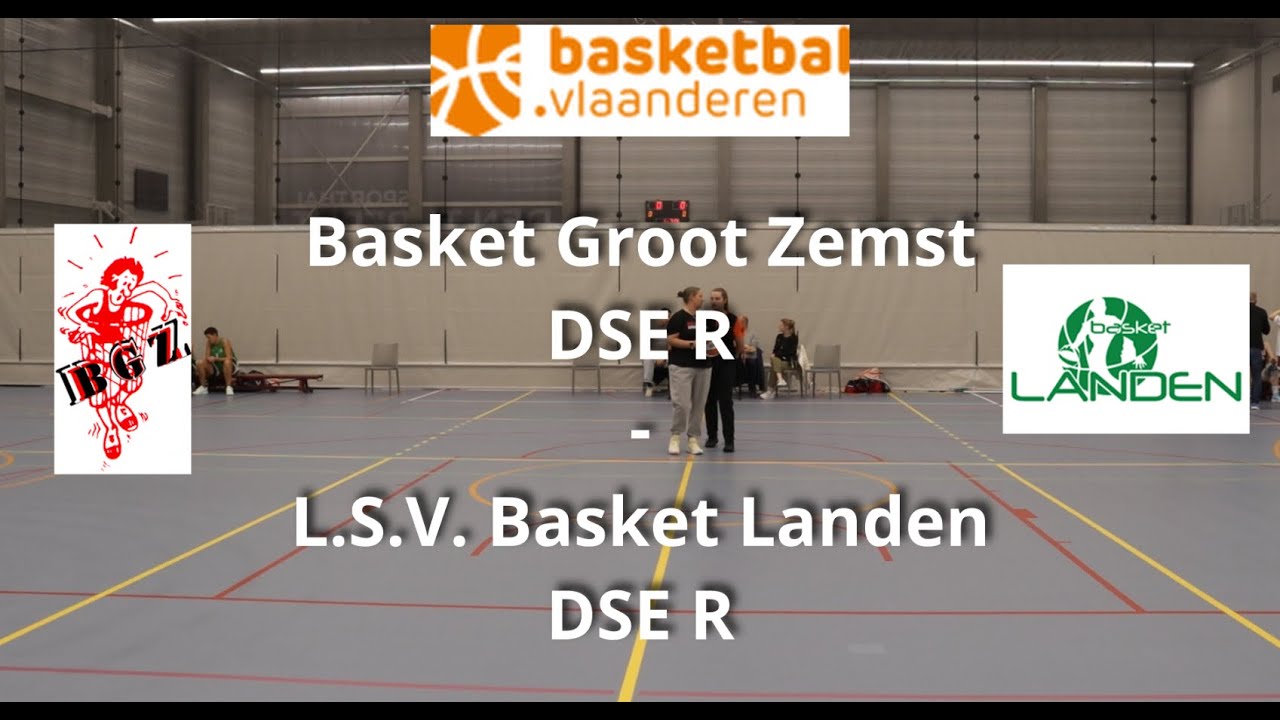 Basket Groot Zemst DSE R - L.S.V. Basket Landen DSE R - 11 oktober 2025