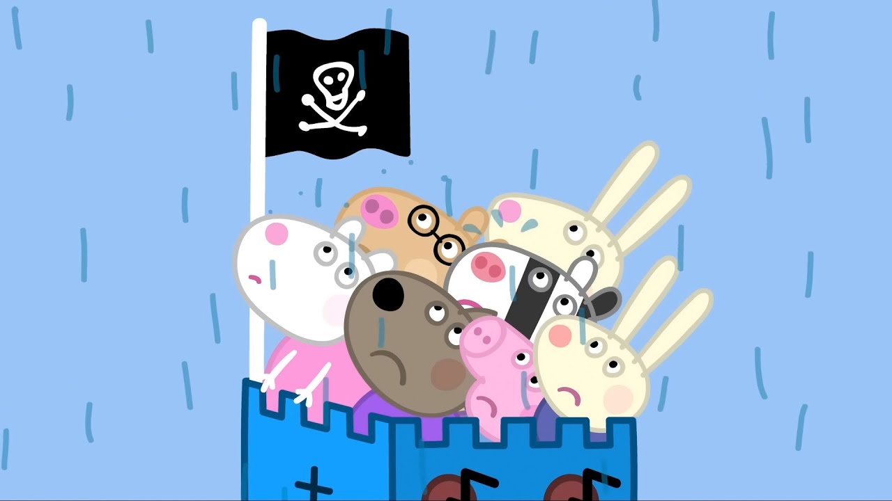 Peppa Pig Hrvatska | Kišna igraonica | Crtići Za Djecu