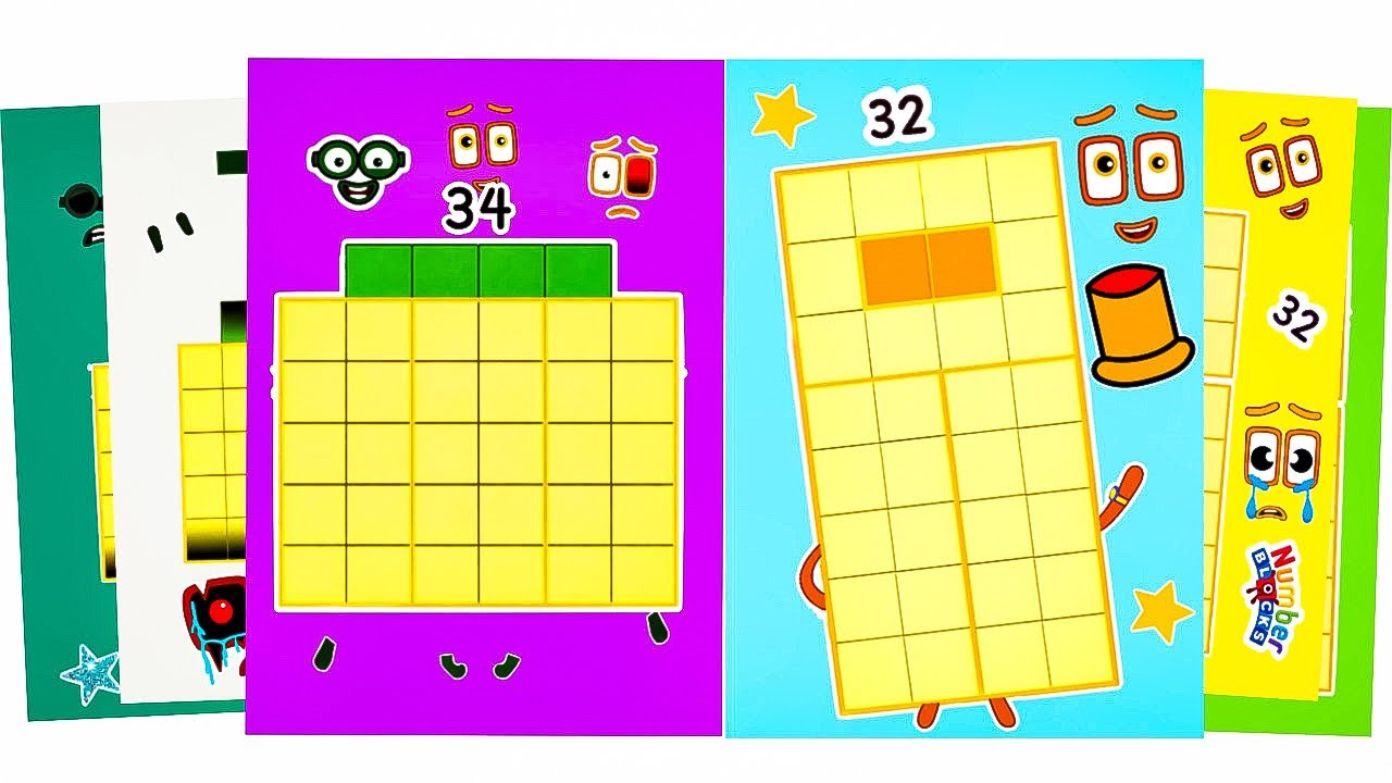 Sprunki Numberblocks 32 phase 4 / Numberblocks 34 phase 4