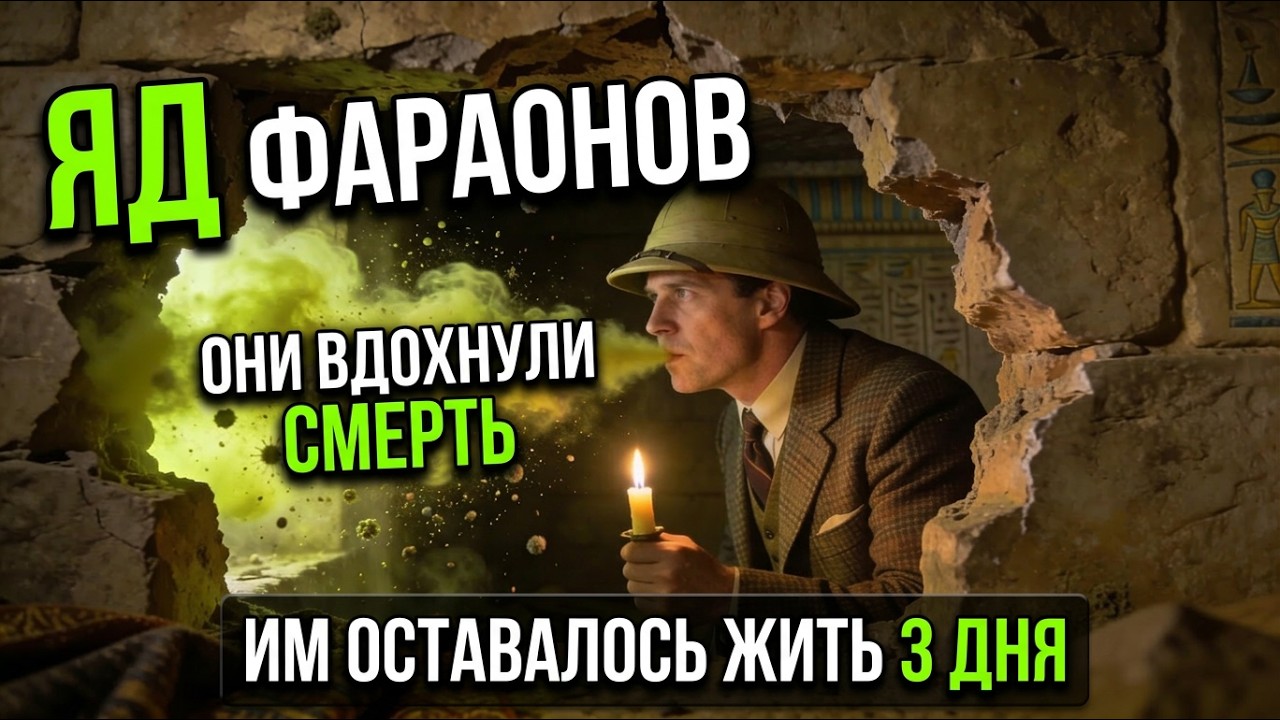 Ловушка длиной в 3000 лет: Чем на самом деле дышали археологи?