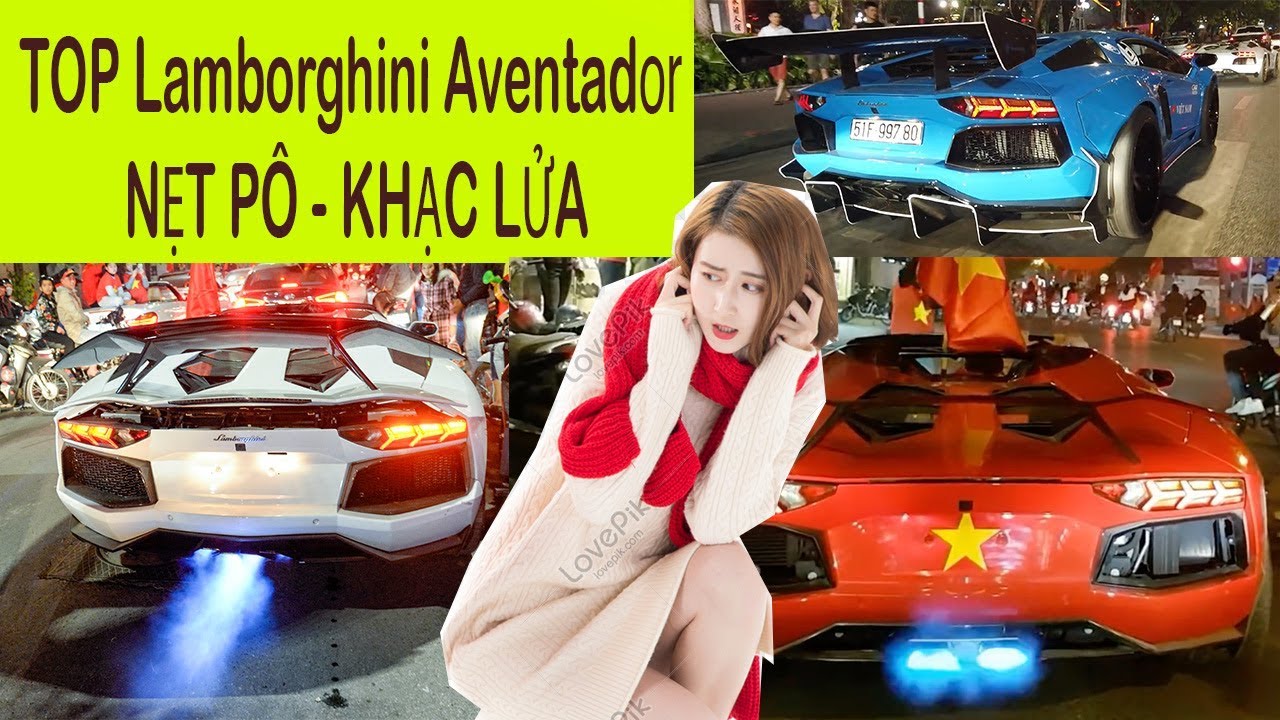 TOP những pha NẸT PÔ - KHẠC LỬA - TĂNG TỐC cực đỉnh của Lamborghini Aventador tại Hà Nội