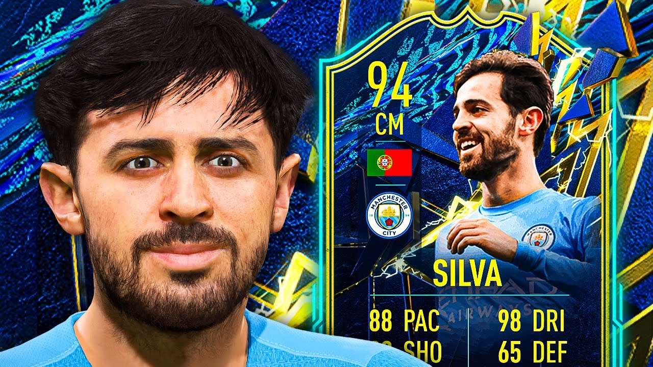 THE PORTUGUESE MAGICIAN! ✨ 94 TOTS Bernardo Silva Player Review - FIFA 22 Ultimate Team