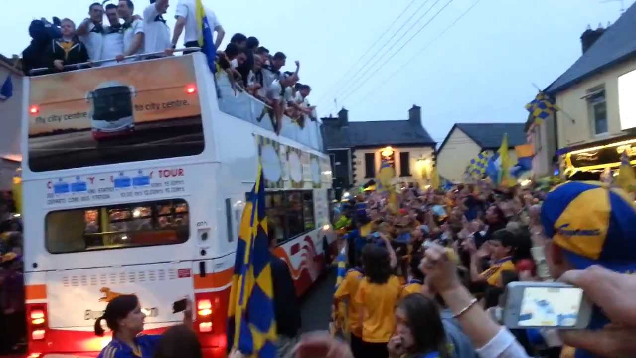 Clare All Ireland Senior Huring Champions 2013 Homecoming Newmarket on Fergus