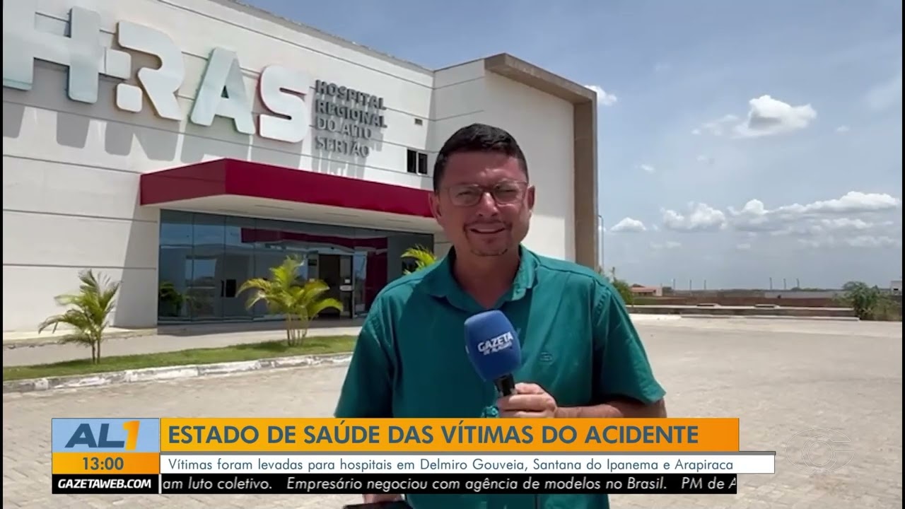 Vítimas de acidente com ônibus são trasferidas para hospitais - 03/02/26