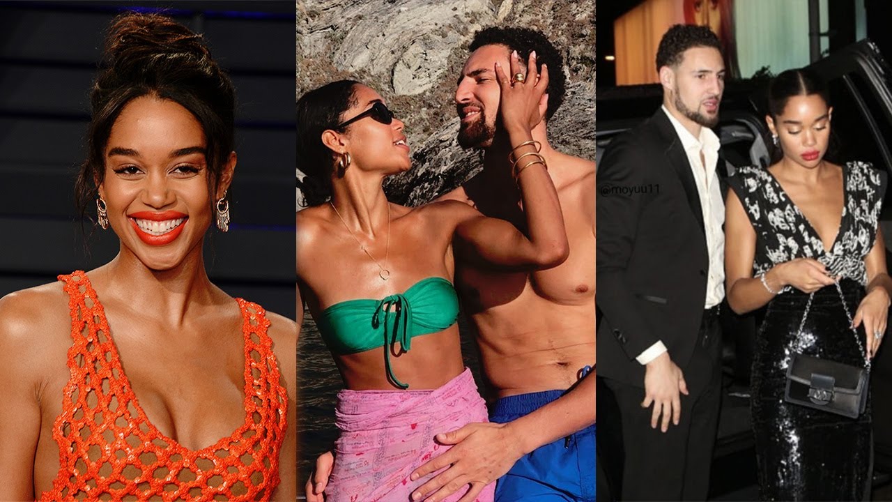 Klay Thompson and Laura Harrier Beautiful Moment # short