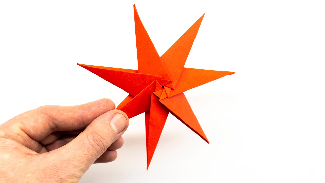 How to make a paper star | Origami ninja star