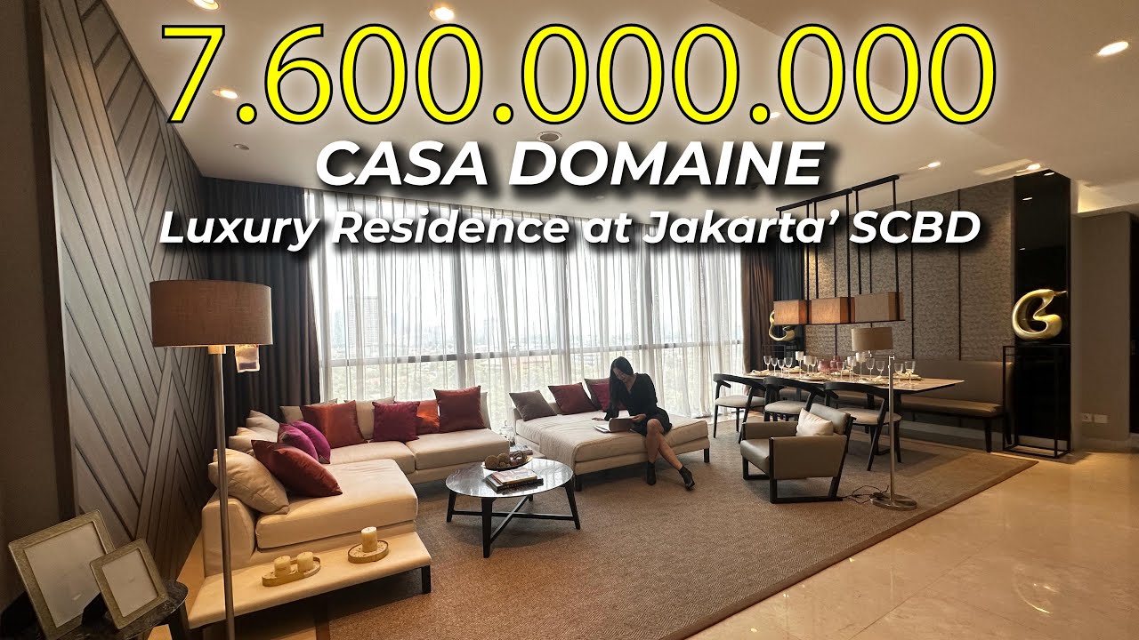 Apartemen Casa Domaine – 10 Menit ke Grand Indonesia & Dekat Transportasi Umum!