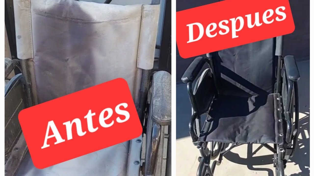 Como Restaurar Una Silla De Ruedas, Pasos Faciles De Seguir.