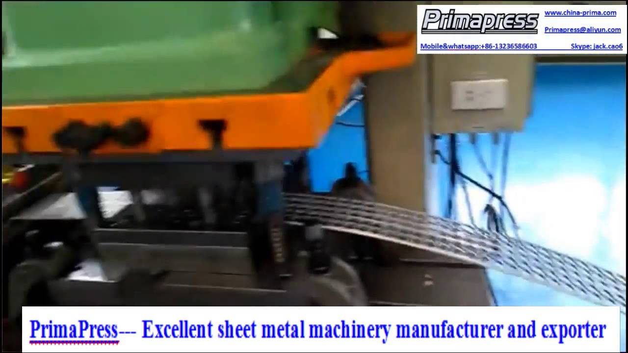 China Prima Brand coil plate punching line , automatic hole press lines