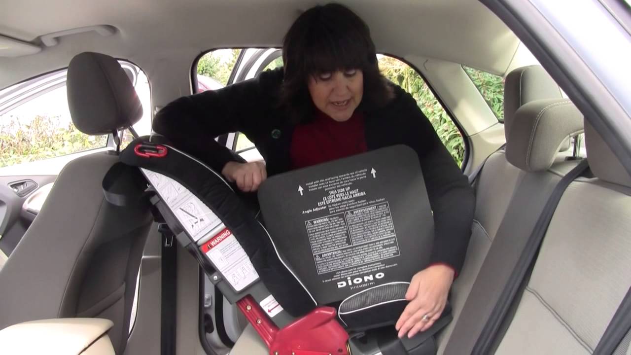Diono® All-in-One Convertible Car Seat | Ask a CPST | Angle Adjuster