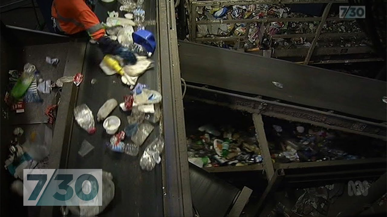 A recycling system in crisis as China bans imports | 7.30