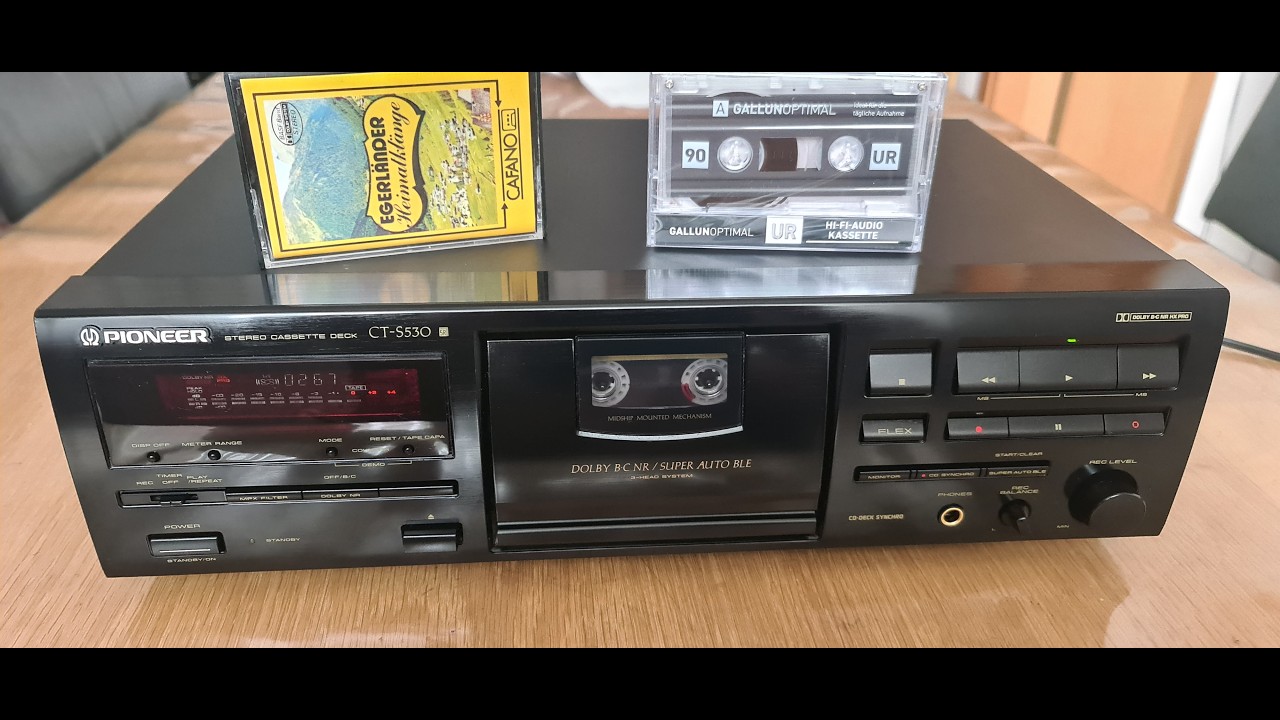 Pioneer CT S420 & Pioneer CT S530 HIFI Cassette Deck