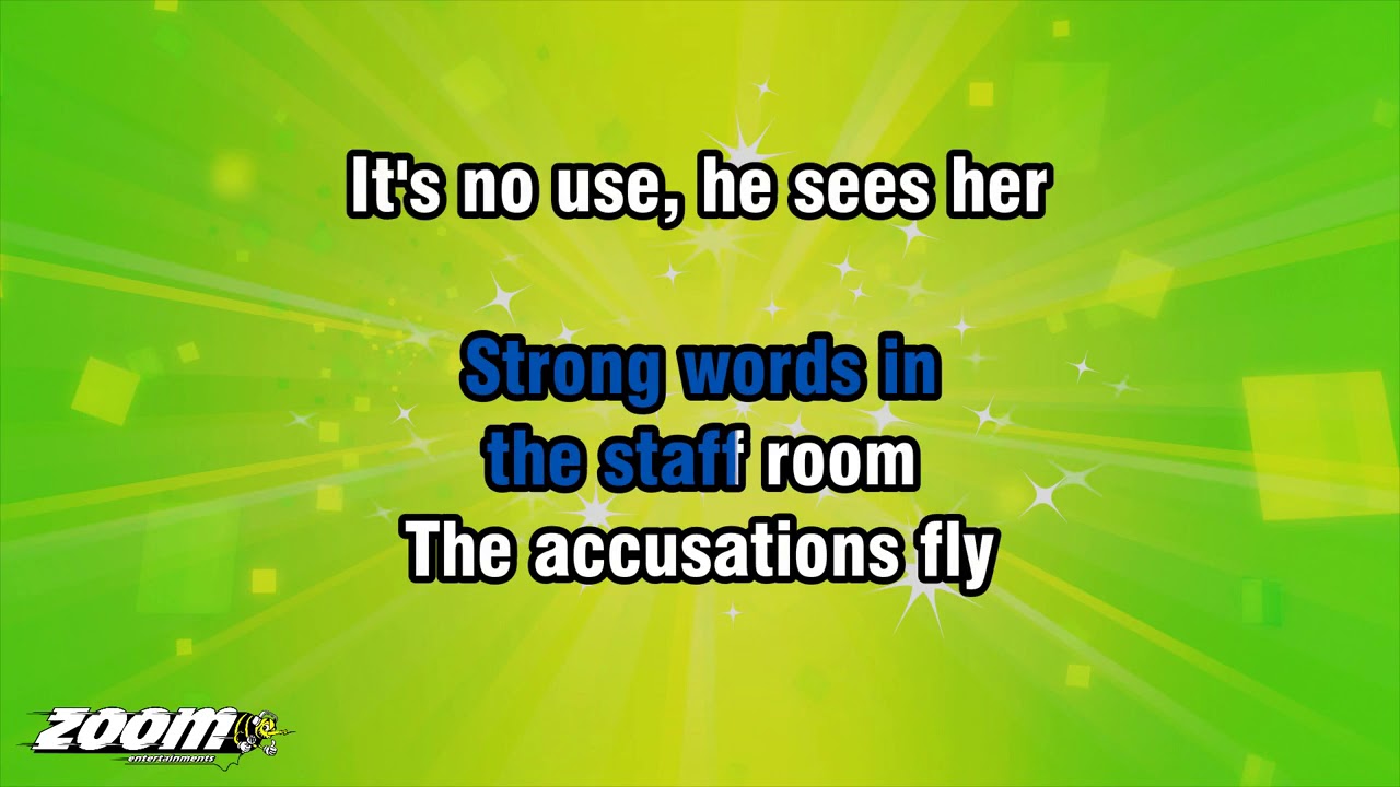 Police - Don't Stand So Close To Me - Karaoke Version from Zoom Karaoke