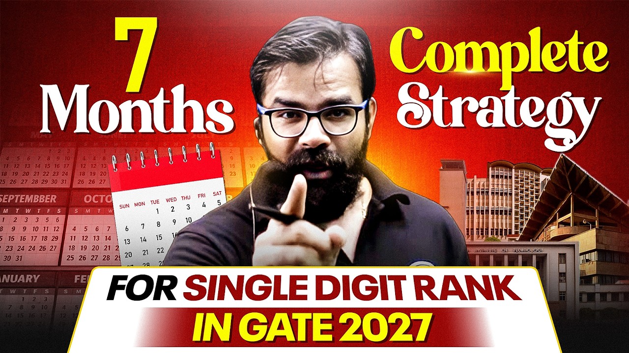 GATE 2027 Preparation | GATE ECE & EE 2027 Strategy | 7 Study Roadmap for Single Digit Rank in GATE