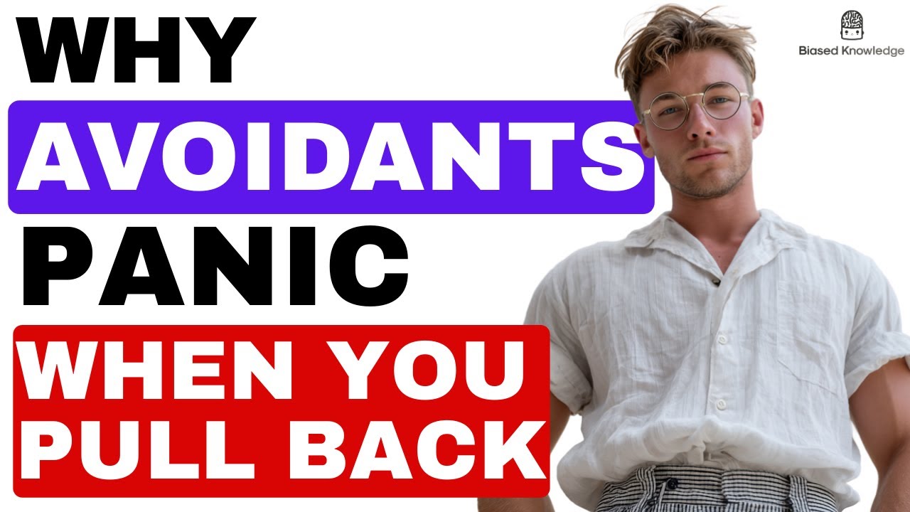 Why Avoidants Feel Panic When You Stop Reaching Out