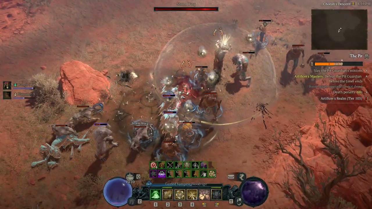 Diablo 4: VoH - Season 10 Rouge - Pit 105 (First try)