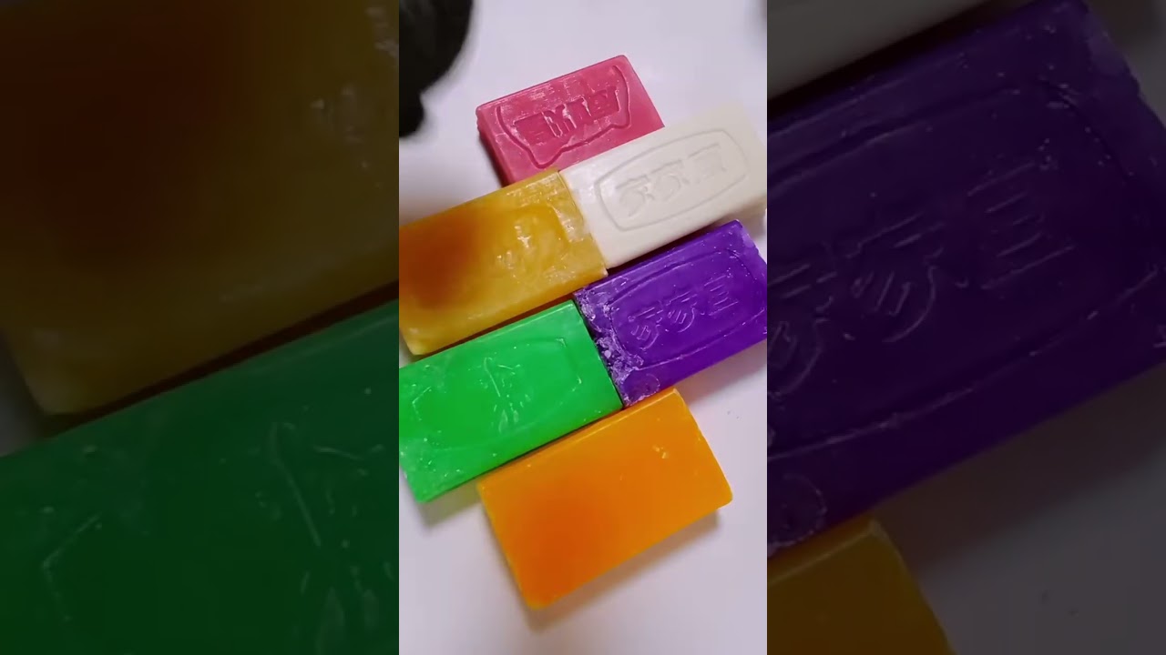 Pure Soap Bar Cutting ASMR | Balanced & Relaxing