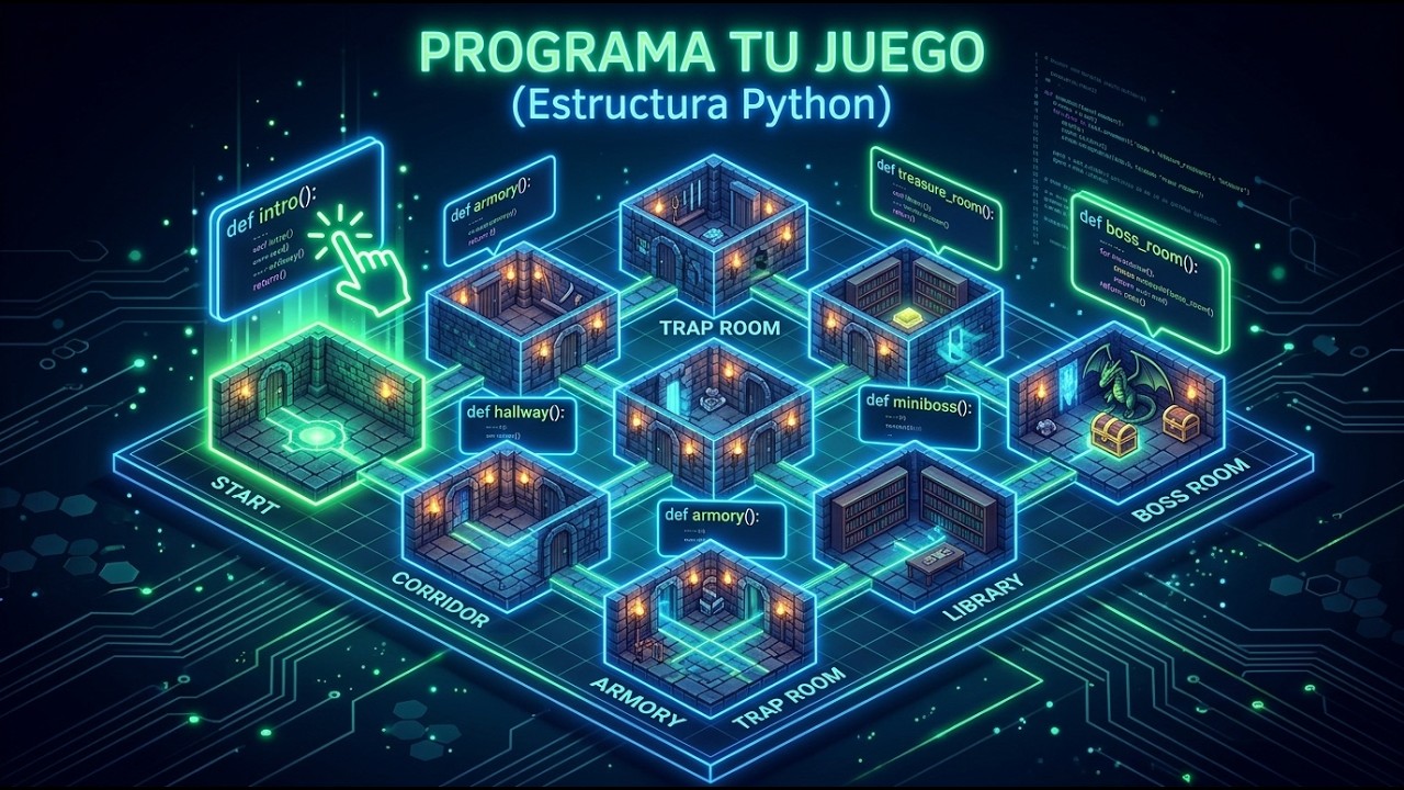 Programa tu Primer VIDEOJUEGO en Python 🐍 (Parte 2: Creando el Mundo)