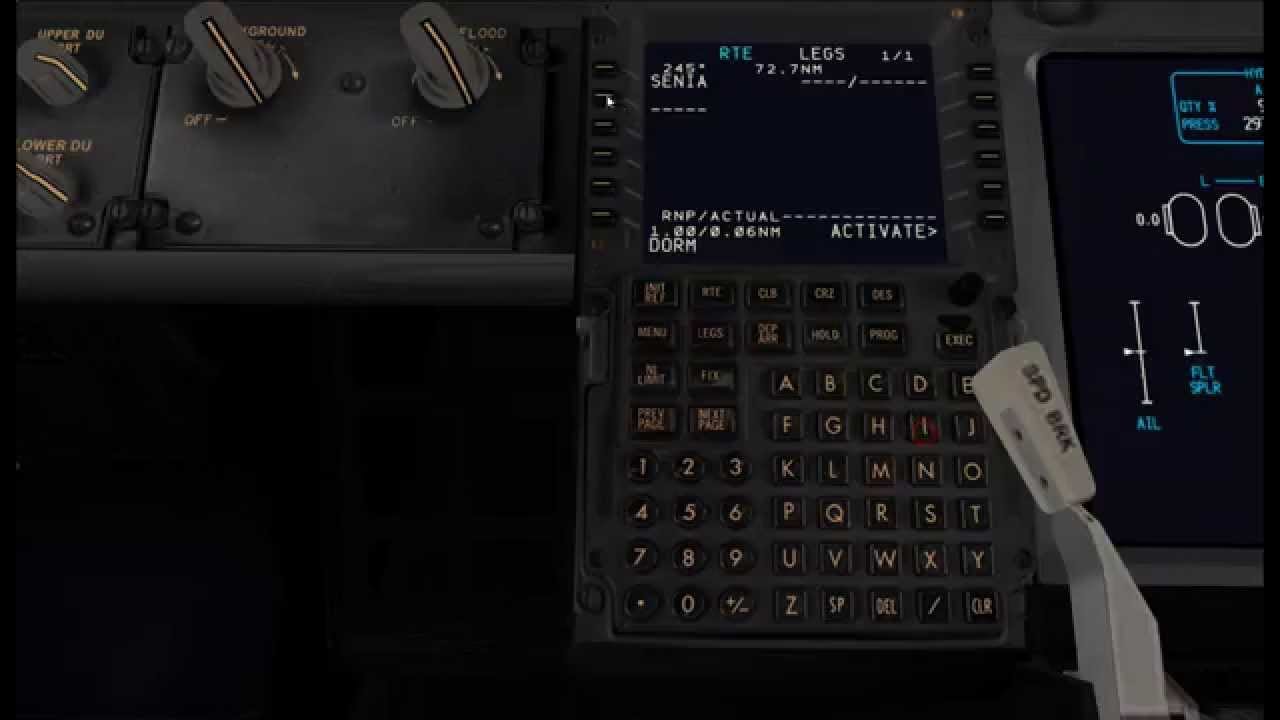 FSX | PROGRAMAR VUELO EN FMC / 737 NGX