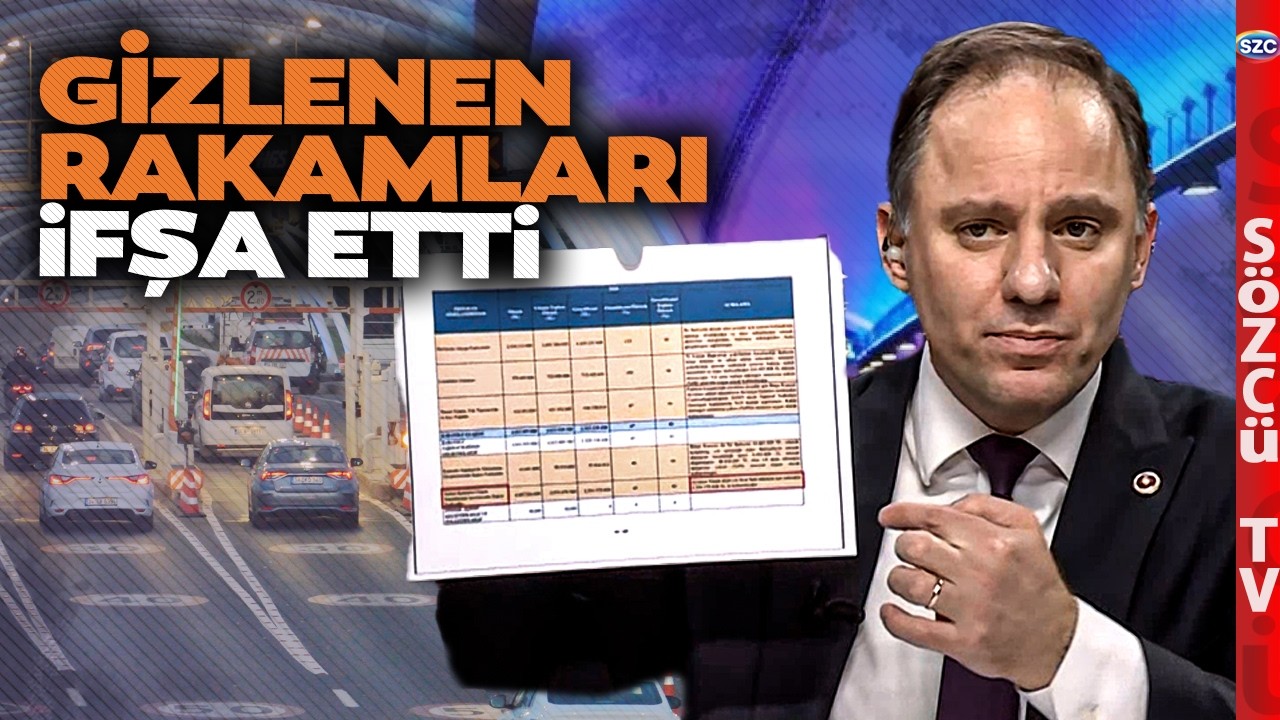 Deniz Yavuzılmaz Avrasya Tüneli'ndeki Garip Hesabı İfşa Etti! Gizlenen Rakamlar Dudak Uçuklatır