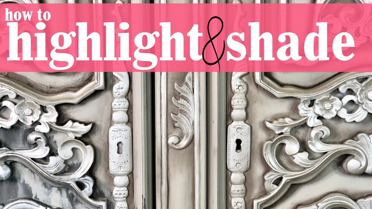 Highlighting and Shading Furniture Painting Techniques with Tracey's Fancy