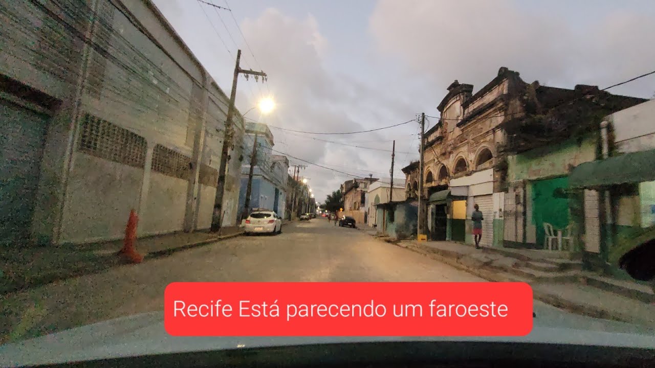 RECIFE - ASSUSTADOR O QUE ESTÁ ACONTECENDO COM ESSA CIDADE  
