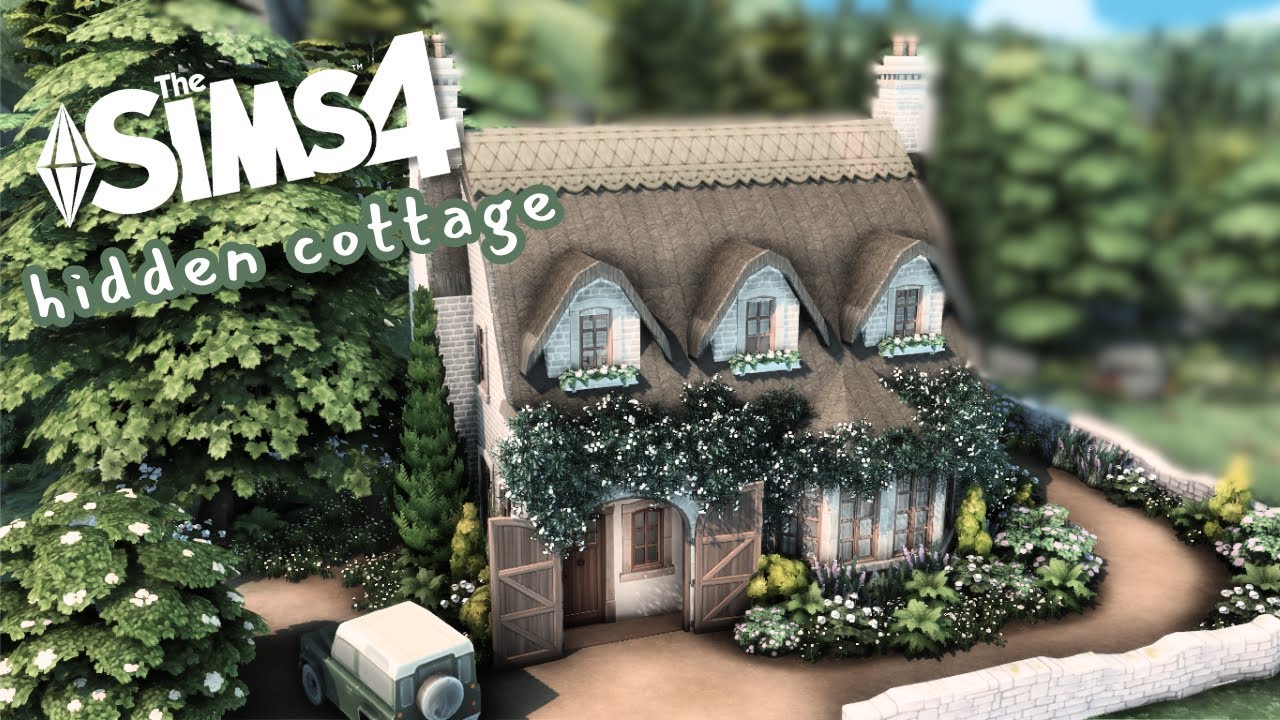 hidden cottage 🌳 | The Sims 4 speed build