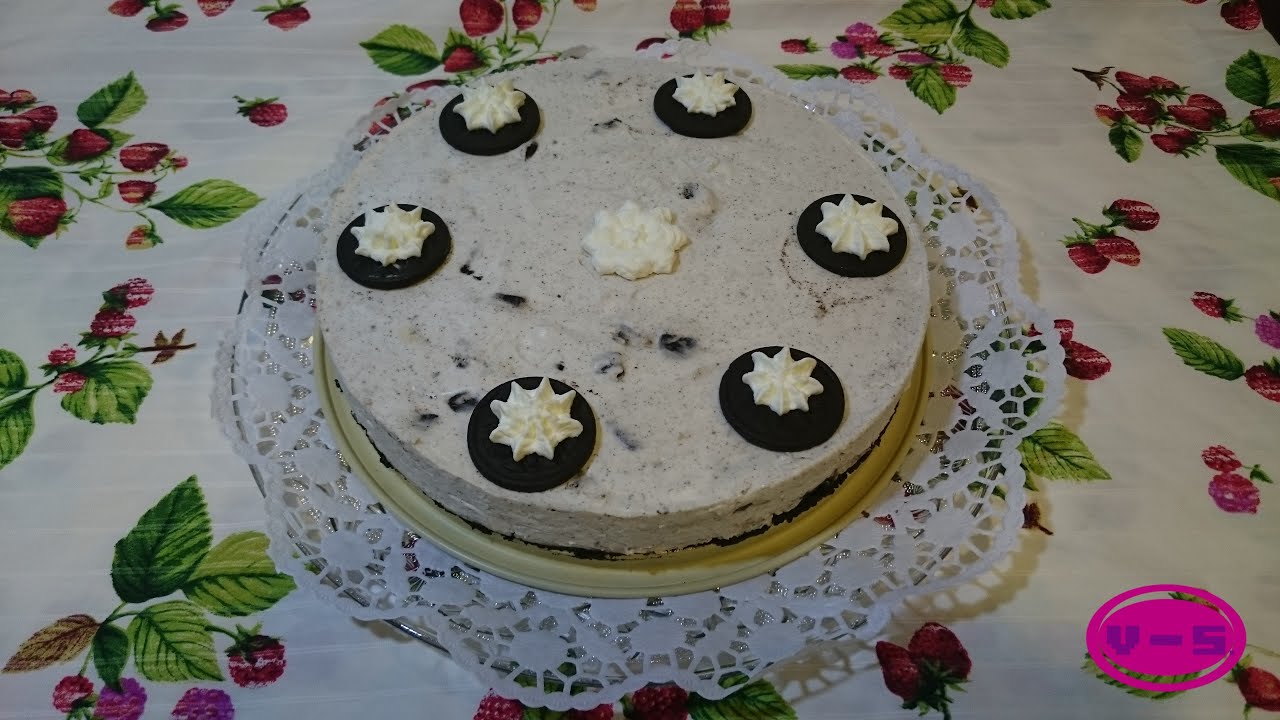 Tarta de galletas oreo con Monsieur Cuisine