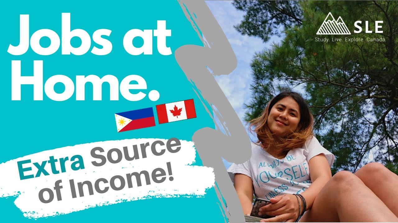 JOBS AT HOME - OUR SIDE HUSTLES - International Students in Canada - Work from home