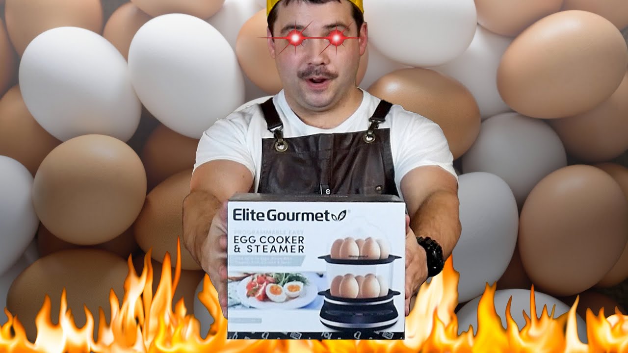Elite Gourmet Easy Egg Cooker Product REVIEW!