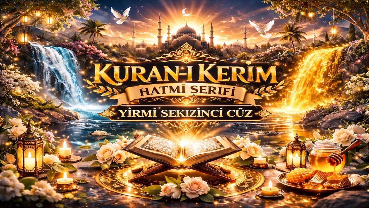 KURAN-I KERİM HATMİ ŞERİFİ - MUKABELE - YİRMİ SEKİZİNCİ C&Uuml;Z  #quran #quranrecitation #qurantilawat