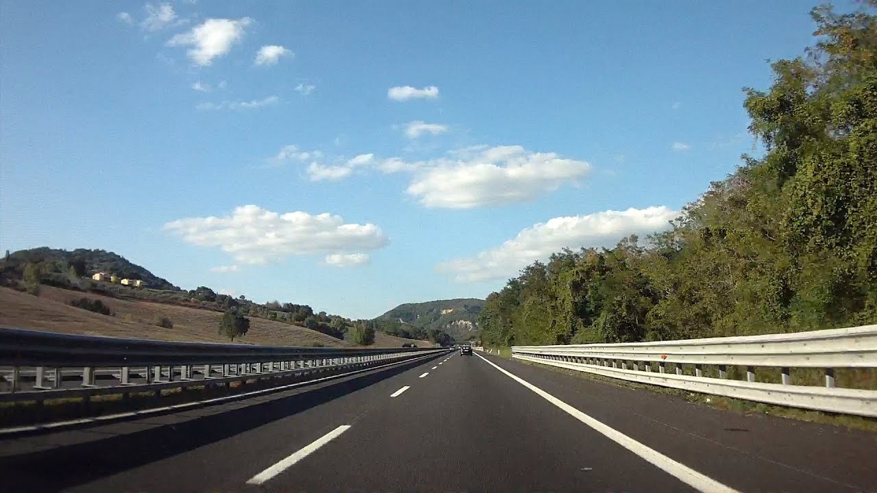 Italy: A1 Orte - Valdichiana (Autostrada del Sole)