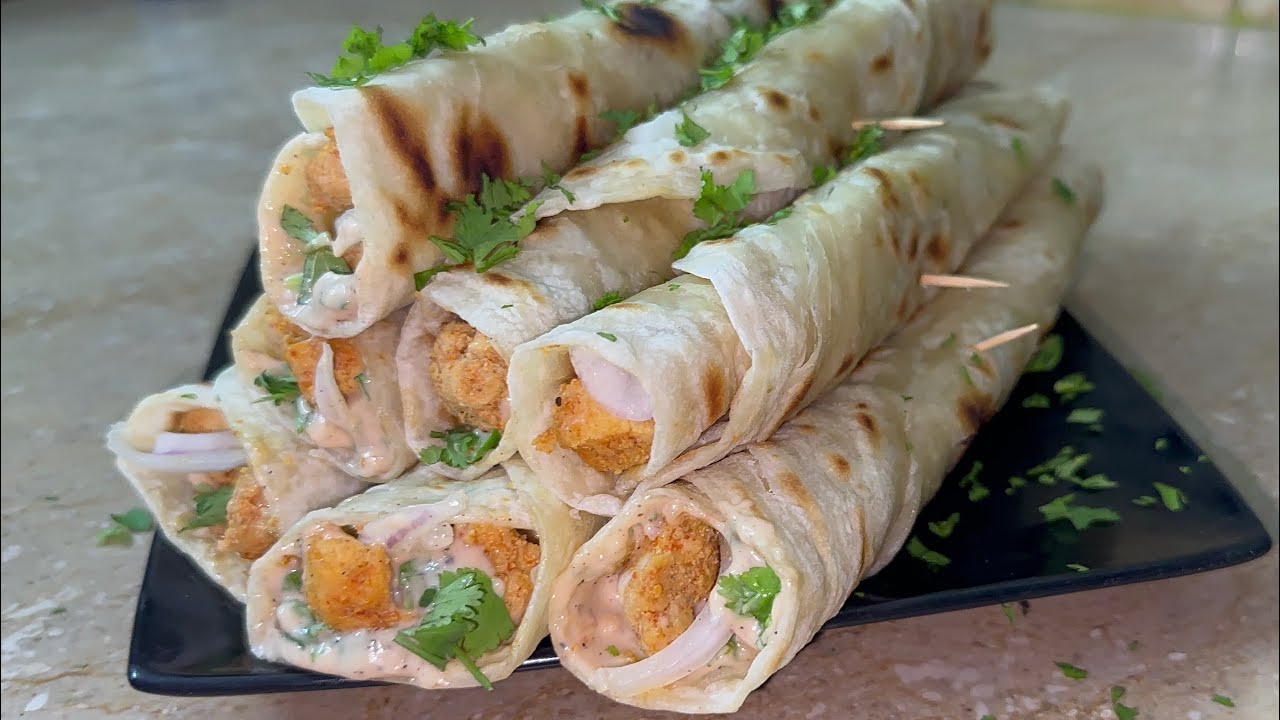 Tandori Roll Paratha | Quick recipes