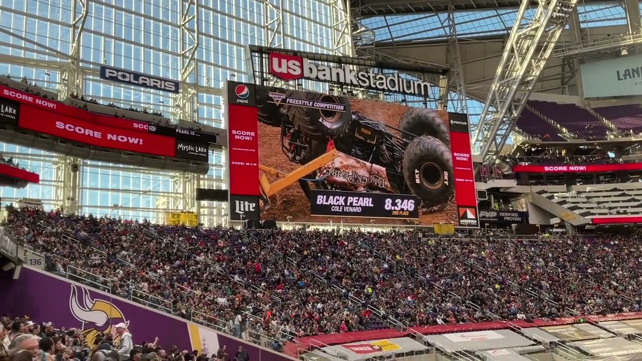 Monster Jam Freestyle Competition | US Bank Stadium Minneapolis | February 19 2023