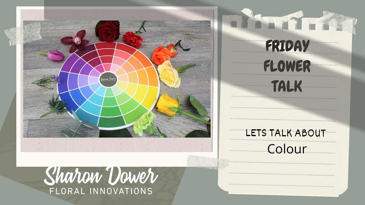 Friday Night Flower Talk - Lets Talk about COLOUR - How to use a Colour Wheel
